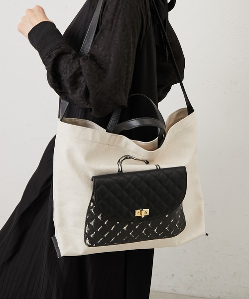 PAL GROUP OUTLET｜【ear PAPILLONNER】コットン2WAYトート