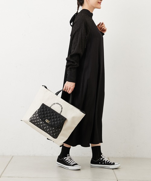 PAL GROUP OUTLET｜【ear PAPILLONNER】コットン2WAYトート