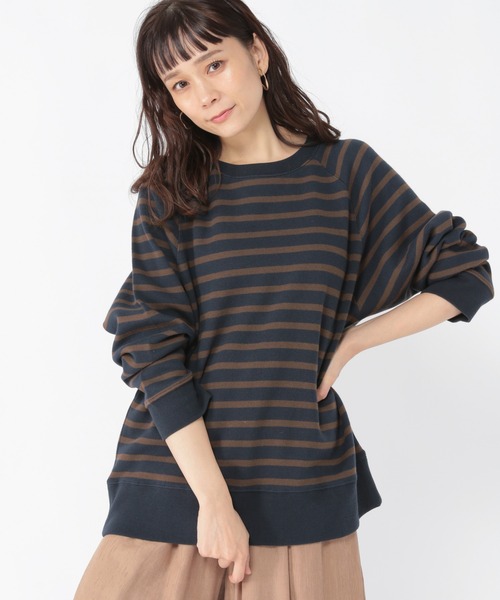 studio CLIP(スタディオクリップ)の「スウェットライクラグランプルオーバー(スウェット・レディース・その他1/その他2/グリーン/ブラウン・MEDIUM/LARGE)」の4枚目の写真