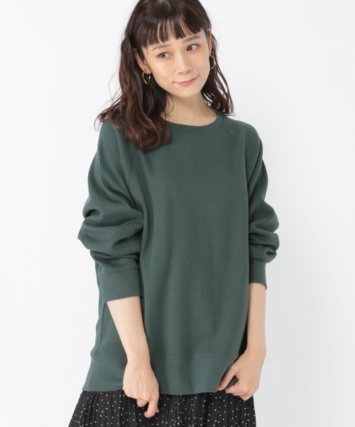 studio CLIP(スタディオクリップ)の「スウェットライクラグランプルオーバー(スウェット・レディース・その他1/その他2/グリーン/ブラウン・MEDIUM/LARGE)」の3枚目の写真