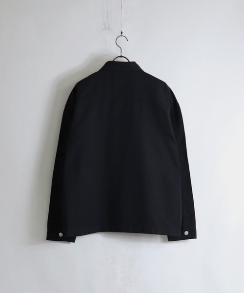 ILL'S(イルズ)の「ビッグシルエット デニムGジャン 【ILL'S】(ミリタリージャケット・メンズ・ホワイト/ベージュ/ブラック/インディゴブルー・M/L)」の7枚目の写真