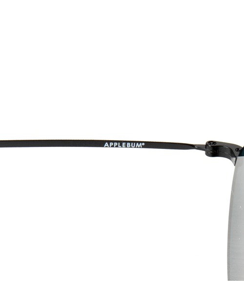 APPLEBUM（アップルバム）の「“OVAL” Metal Sunglasses（サングラス・メンズ・ブラック/ブラウン・FREE）」の4枚目の写真