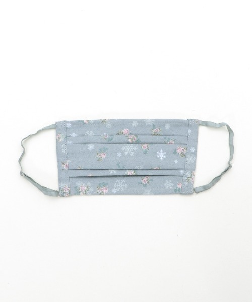 axes femme（アクシーズファム）の「スノーローズ柄マスク（マスク・レディース・ネイビー/グリーン/ワイン/キナリ・MEDIUM）」の10枚目の写真