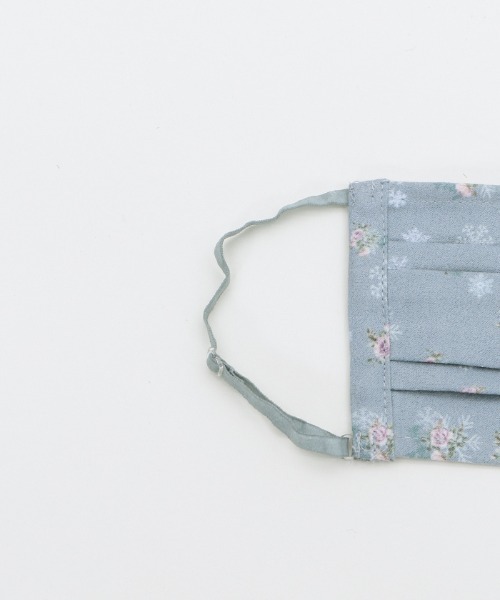 axes femme（アクシーズファム）の「スノーローズ柄マスク（マスク・レディース・ネイビー/グリーン/ワイン/キナリ・MEDIUM）」の14枚目の写真