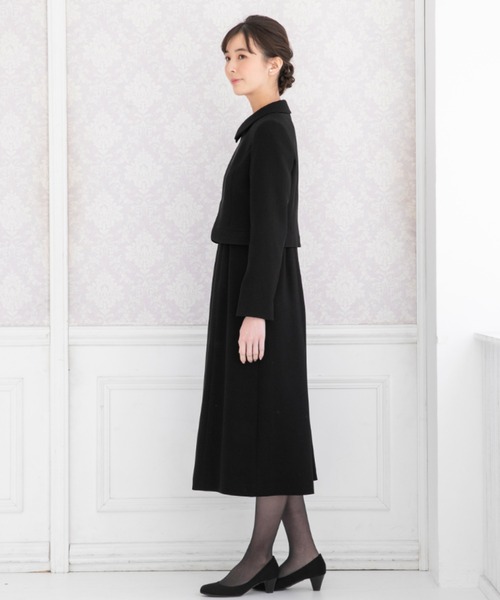 form forma（フォルムフォルマ）の「【前開き】ステンカラージャケット  