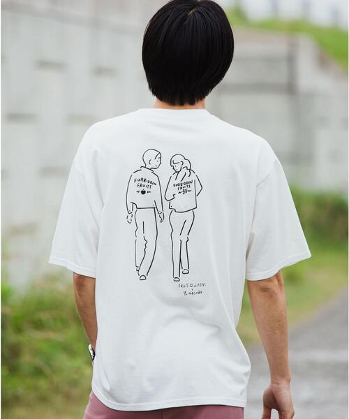 FRUIT OF THE LOOM（フルーツオブザルーム）の「【別注】＜FRUIT OF THE LOOM×Yu Nagaba×green label relaxing＞ドライブ Tシャツ（Tシャツ/カットソー・メンズ・ブラック/ホワイト・M/L/X-LARGE）」の10枚目の写真