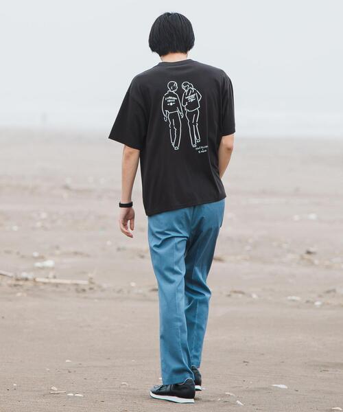 FRUIT OF THE LOOM（フルーツオブザルーム）の「【別注】＜FRUIT OF THE LOOM×Yu Nagaba×green label relaxing＞ドライブ Tシャツ（Tシャツ/カットソー・メンズ・ブラック/ホワイト・M/L/X-LARGE）」の8枚目の写真