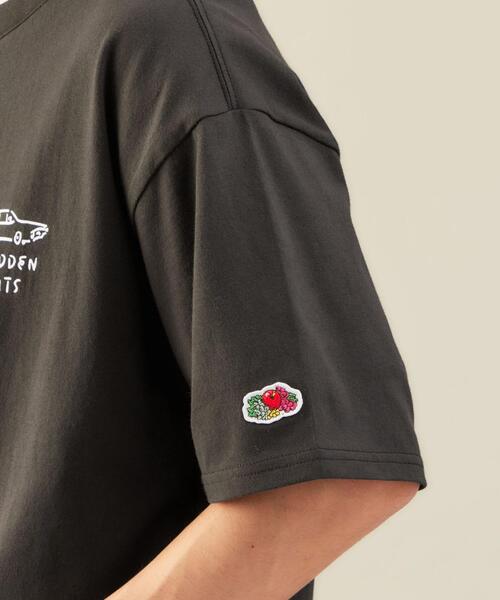 FRUIT OF THE LOOM（フルーツオブザルーム）の「【別注】＜FRUIT OF THE LOOM×Yu Nagaba×green label relaxing＞ドライブ Tシャツ（Tシャツ/カットソー・メンズ・ブラック/ホワイト・M/L/X-LARGE）」の7枚目の写真