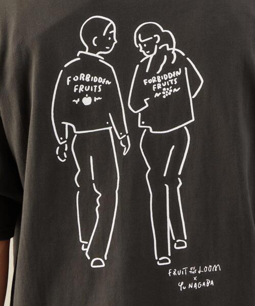 FRUIT OF THE LOOM（フルーツオブザルーム）の「【別注】＜FRUIT OF THE LOOM×Yu Nagaba×green label relaxing＞ドライブ Tシャツ（Tシャツ/カットソー・メンズ・ブラック/ホワイト・M/L/X-LARGE）」の15枚目の写真