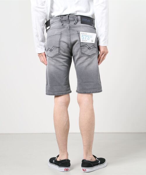 セール】573BIO ANBASS 10.5oz ブラックストレッチデニム
