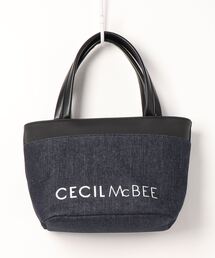 【CECIL McBEE/セシルマクビー】LOGO BASIC TRAVEL TOTE S