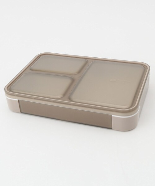 212 KITCHEN STORE(トゥワントゥキッチンストア)の「薄型弁当箱 抗菌 フードマン 600ml グレーベージュ(お弁当箱・レディース・その他・00)」の5枚目の写真