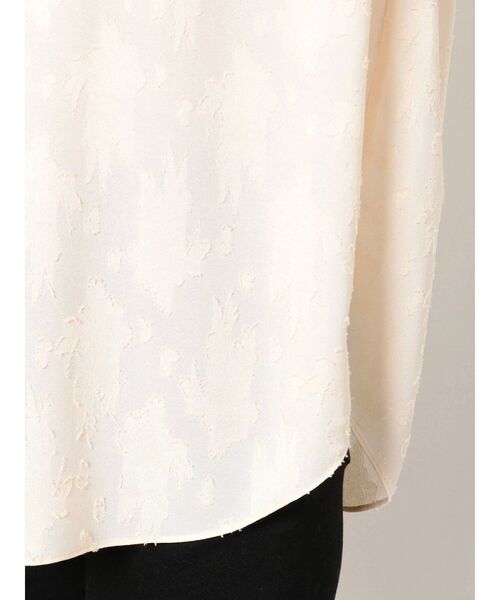 LAGUNAMOON(ラグナムーン)の「ジャガードノースリブラウス【セットアップ着用可能】(シャツ/ブラウス・レディース・ブラック/アイボリー/ミント・FREE)」の13枚目の写真