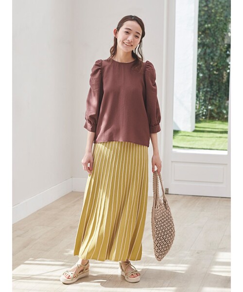 grove（グローブ）の「◆インスタライブ紹介！マクラメ巾着つきトート（トートバッグ・レディース・ベージュ系7/ライトベージュ/アイボリー/グレー/ブラウン系・00）」の16枚目の写真