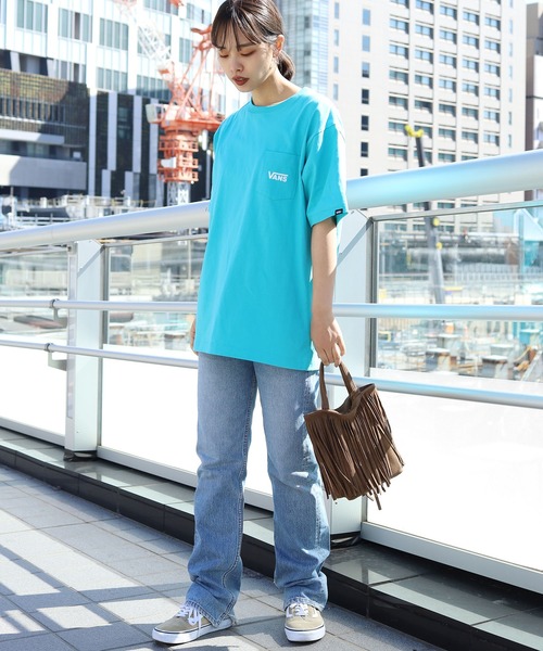 VANS（バンズ）の「【入荷禁止】VANS/ヴァンズ M VANS STANDARD S/S TEE 半袖Tシャツ（Tシャツ/カットソー・メンズ・ブラック/ベージュ/ターコイズブルー/ホワイト・M/XL/L）」の5枚目の写真