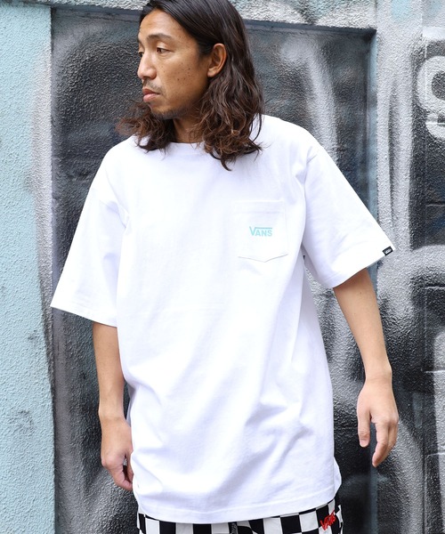 VANS（バンズ）の「【入荷禁止】VANS/ヴァンズ M VANS STANDARD S/S TEE 半袖Tシャツ（Tシャツ/カットソー・メンズ・ブラック/ベージュ/ターコイズブルー/ホワイト・M/XL/L）」の7枚目の写真