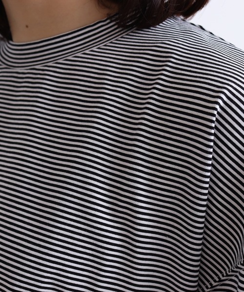 yuni（ユニ　）の「knoko/コットン border wide T-SH（Tシャツ/カットソー・レディース・その他/マルチ・FREE）」の21枚目の写真