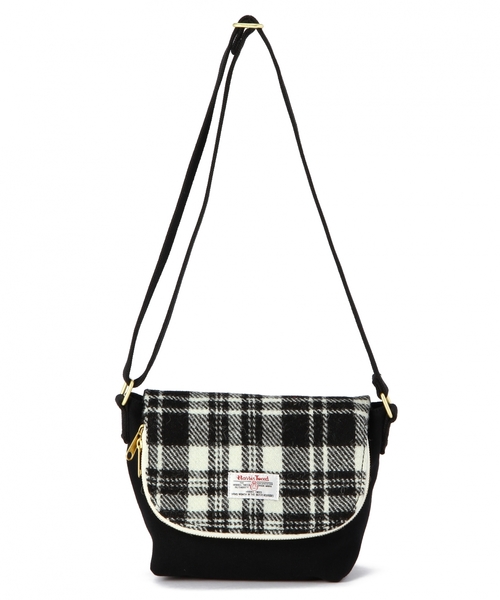 coen（コーエン）の「Harris Tweed （ハリスツイード）ショルダーバッグ（ショルダーバッグ・レディース・ブラック/レッド/その他1/その他2・フリー）」の2枚目の写真