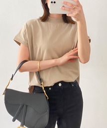 CIENA | 新色追加！大人シルエットUSAコットンサイドスリットTee(Tシャツ/カットソー)