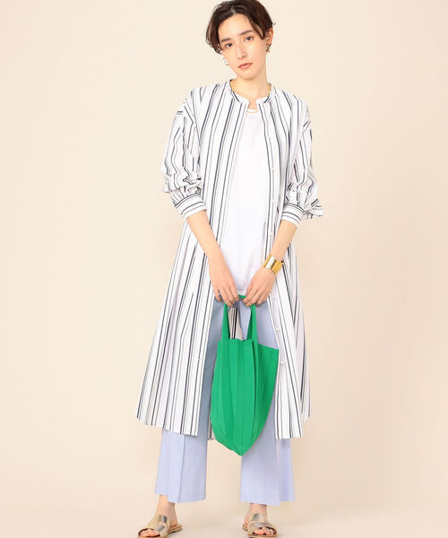 セール ストライプシャツワンピース シャツワンピース Nolley S ノーリーズ のファッション通販 Zozotown