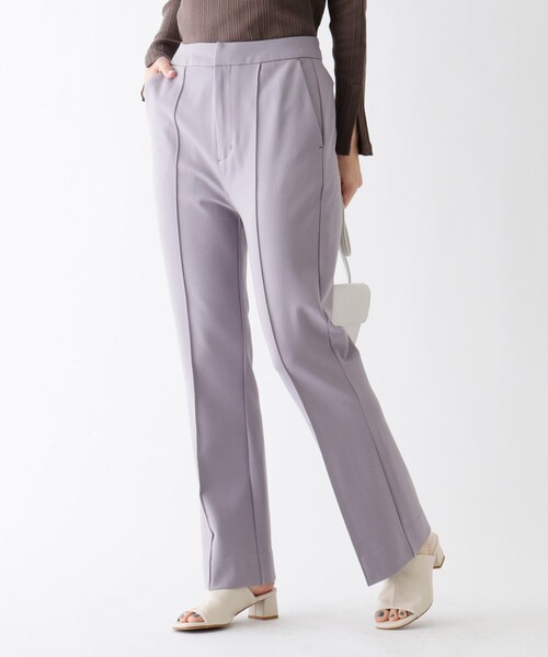 AG by aquagirl（エージーバイアクアガール）の「◆フレアジャージパンツ（その他パンツ・レディース・ブラック/キャメル/ライトパープル・36/38）」の3枚目の写真