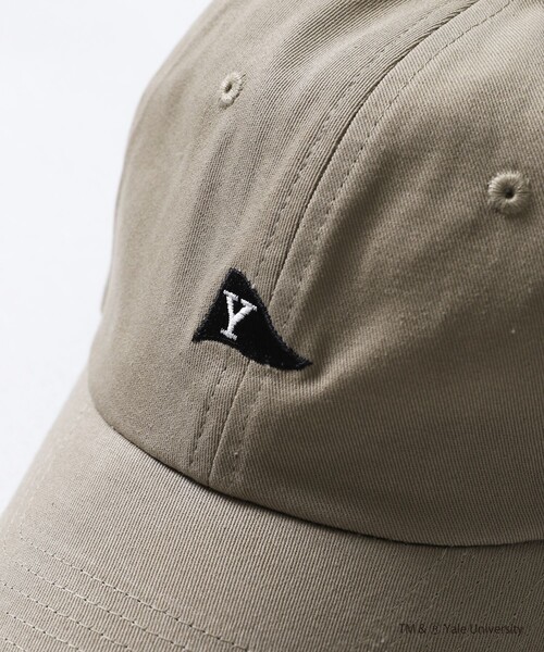 FREAK'S STORE（フリークスストア）の「▽【WEB限定】YALE FLAG CAP/イェールフラッグキャップ (ユニセックス)（キャップ・レディース・ホワイト/ブラック/ベージュ/ネイビー・ﾌﾘ-）」の6枚目の写真