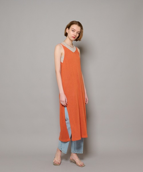 ワンピースニットキャミワンピース ワンピース Ciaopanic チャオパニック のファッション