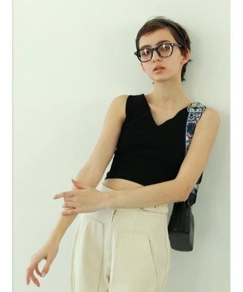 AMAIL（アマイル）の「ファンクパーフェクトセット（Tシャツ/カットソー・レディース・アイボリー/ブラック/ブラウン・FREE）」の17枚目の写真