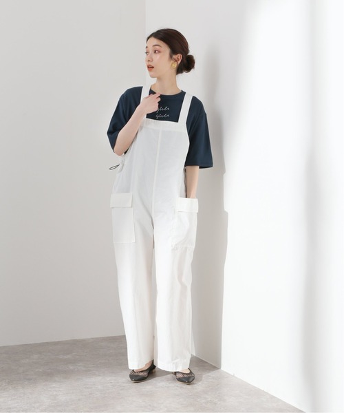 SLOBE IENA（スローブイエナ）の「girls Tシャツ◆【手洗い可能】（Tシャツ/カットソー・レディース・ダークブルー/ネイビー/ホワイト・FREE）」の18枚目の写真