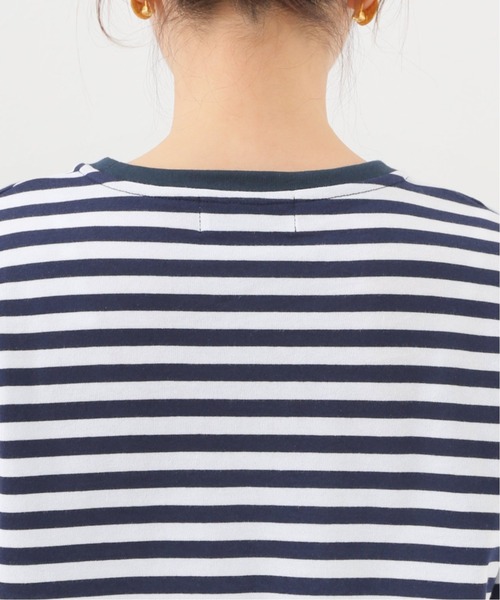 SLOBE IENA（スローブイエナ）の「girls Tシャツ◆【手洗い可能】（Tシャツ/カットソー・レディース・ダークブルー/ネイビー/ホワイト・FREE）」の19枚目の写真