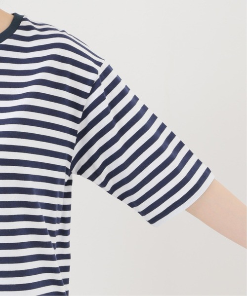 SLOBE IENA（スローブイエナ）の「girls Tシャツ◆【手洗い可能】（Tシャツ/カットソー・レディース・ダークブルー/ネイビー/ホワイト・FREE）」の22枚目の写真