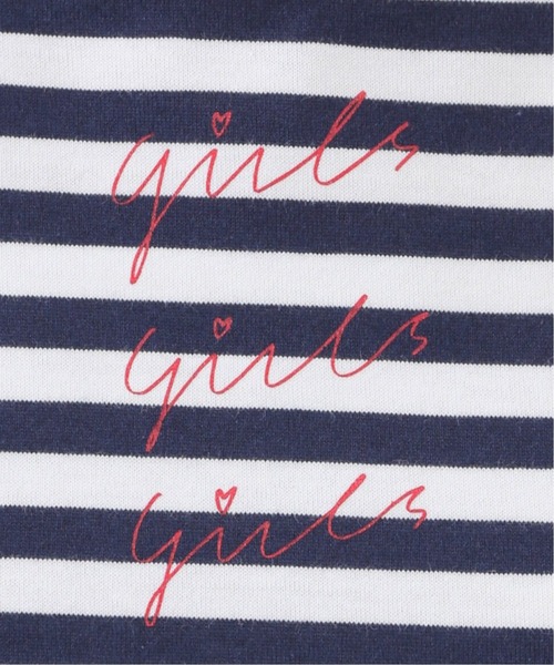 SLOBE IENA（スローブイエナ）の「girls Tシャツ◆【手洗い可能】（Tシャツ/カットソー・レディース・ダークブルー/ネイビー/ホワイト・FREE）」の17枚目の写真