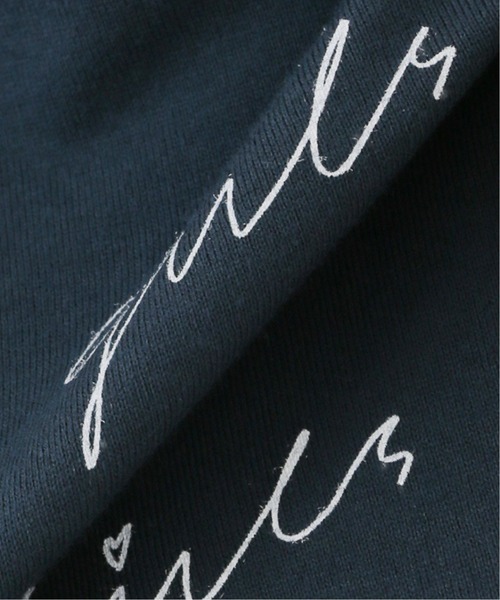 SLOBE IENA（スローブイエナ）の「girls Tシャツ◆【手洗い可能】（Tシャツ/カットソー・レディース・ダークブルー/ネイビー/ホワイト・FREE）」の8枚目の写真