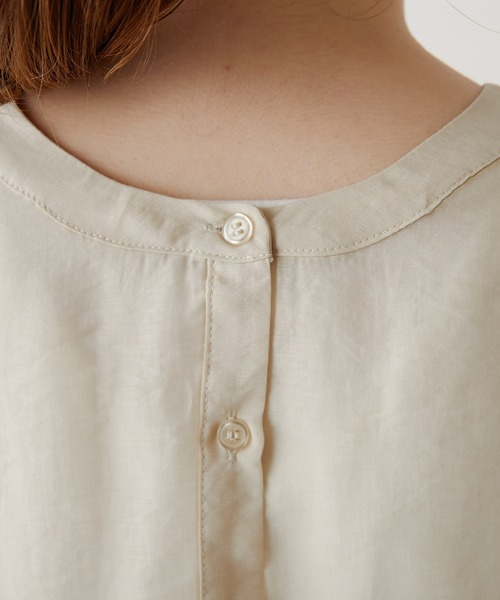 CIAOPANIC TYPY(チャオパニックティピー)の「【インナー付き】シアーティアードブラウス(シャツ/ブラウス・レディース・ホワイト/ブラック/ベージュ/グリーン・ONE SIZE)」の22枚目の写真