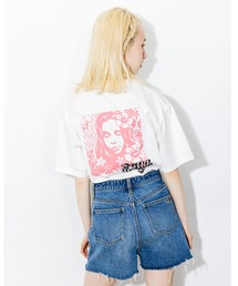X-girl | HIBISCUS FACE S/S TEE(Tシャツ/カットソー)