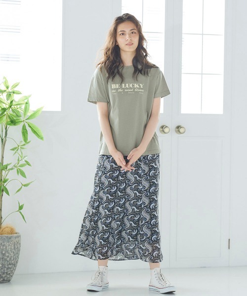 LIPSTAR(リップスター)の「シアーボイルペイズリー柄スカート(スカート・レディース・ブラック系その他/アイボリー・M)」の10枚目の写真