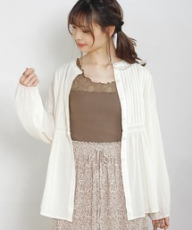Crisp | フローティングタックブラウス(シャツ/ブラウス)