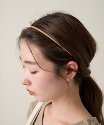 Kastane | フェイクレザー細カチューシャ(カチューシャ)