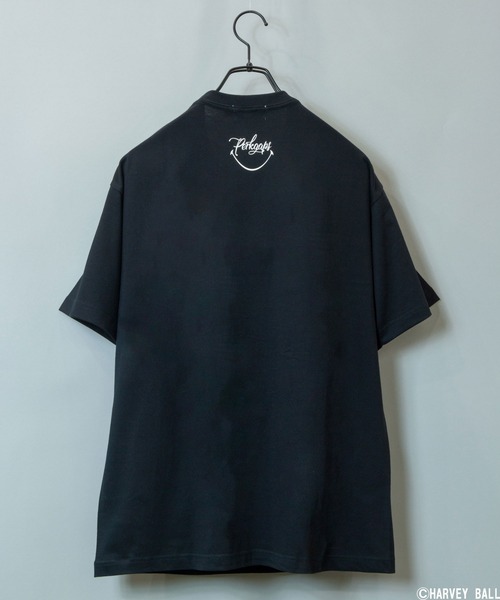 PERK GAPS（パークギャップス）の「SM*PGｽﾏｲﾙTEE（Tシャツ/カットソー・メンズ・ホワイト/ブラック/カーキ/パープル・M/L）」の13枚目の写真