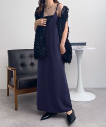 新品❤️archivoネイビーノースリーブワンピース サマンサタバサアンダー25 ナンバー7 Samantha Thavasa