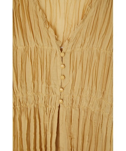 MOUSSY（マウジー）の「SHEER PLEATS ブラウス（シャツ/ブラウス・レディース・ブラック/アイボリー/ライトイエロー・FREE）」の22枚目の写真