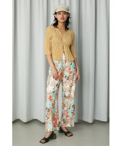 MOUSSY（マウジー）の「SHEER PLEATS ブラウス（シャツ/ブラウス・レディース・ブラック/アイボリー/ライトイエロー・FREE）」の17枚目の写真