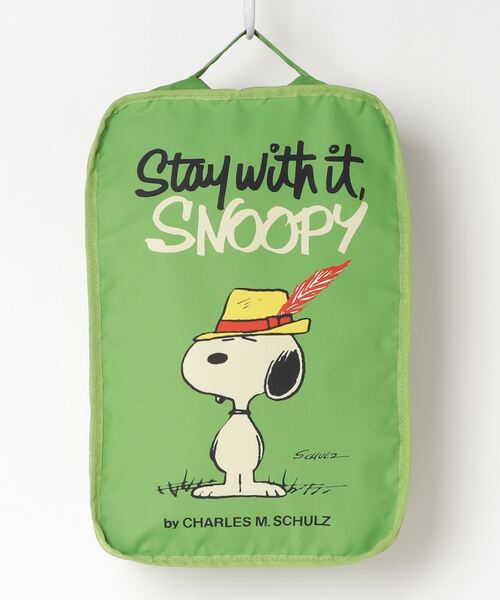 PEANUTS（ピーナッツ）の「【 PEANUTS / ピーナッツ 】メッシュポーチ スヌーピー 27702019 KBI（ポーチ・レディース・ブルー/アイボリー/グリーン/カーキ/イエロー/レッド・FREE）」の3枚目の写真