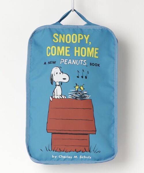 PEANUTS（ピーナッツ）の「【 PEANUTS / ピーナッツ 】メッシュポーチ スヌーピー 27702019 KBI（ポーチ・レディース・ブルー/アイボリー/グリーン/カーキ/イエロー/レッド・FREE）」の5枚目の写真