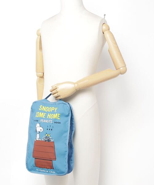 PEANUTS（ピーナッツ）の「【 PEANUTS / ピーナッツ 】メッシュポーチ スヌーピー 27702019 KBI（ポーチ・レディース・ブルー/アイボリー/グリーン/カーキ/イエロー/レッド・FREE）」の13枚目の写真