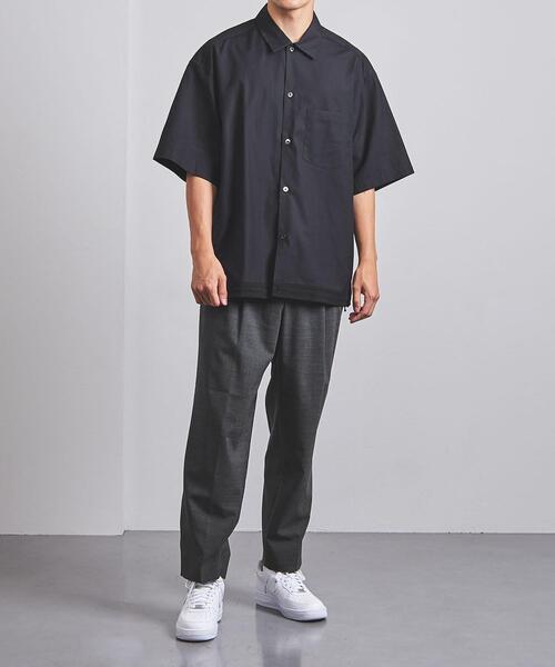 EN ROUTE(アンルート)の「<EN ROUTE(アンルート)> コットン×ポリエステル ヘムコード レギュラー シャツ(シャツ/ブラウス・メンズ・ネイビー/ブラウン/ロイヤルブルー・1/2/3)」の8枚目の写真