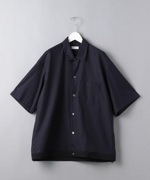 EN ROUTE(アンルート)の「<EN ROUTE(アンルート)> コットン×ポリエステル ヘムコード レギュラー シャツ(シャツ/ブラウス・メンズ・ネイビー/ブラウン/ロイヤルブルー・1/2/3)」の17枚目の写真