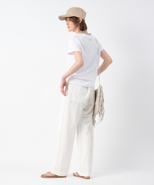 RIVE DROITE(リヴドロワ)の「devantロゴTシャツ(Tシャツ/カットソー・レディース・ベージュ/オフホワイト/ブラック・FREE)」の14枚目の写真