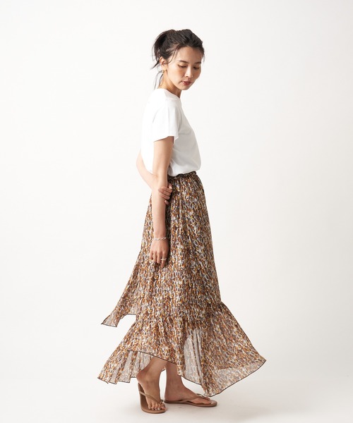 RIVE DROITE(リヴドロワ)の「devantロゴTシャツ(Tシャツ/カットソー・レディース・ベージュ/オフホワイト/ブラック・FREE)」の15枚目の写真