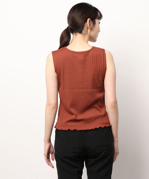 RAGEBLUE（レイジブルー）の「2wayジャガードタンク/954111（タンクトップ・レディース・ブラック/キャメル・FREE）」の18枚目の写真